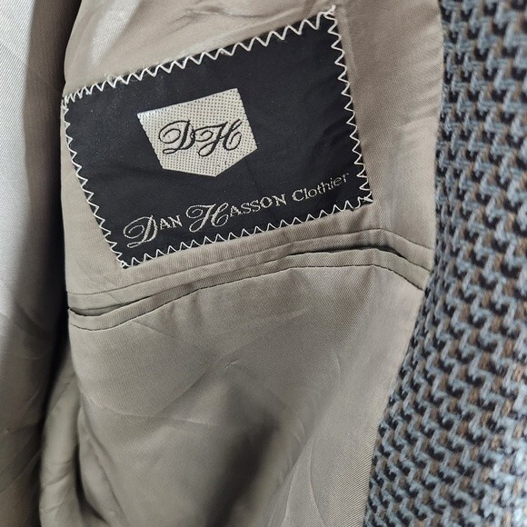 Mani by Giorgio Armani Mens Virgin Wool Blazer Size 40R - Picture 7 of 10